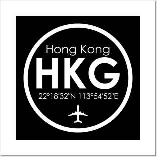 HKG, Hong Kong International Airport Posters and Art